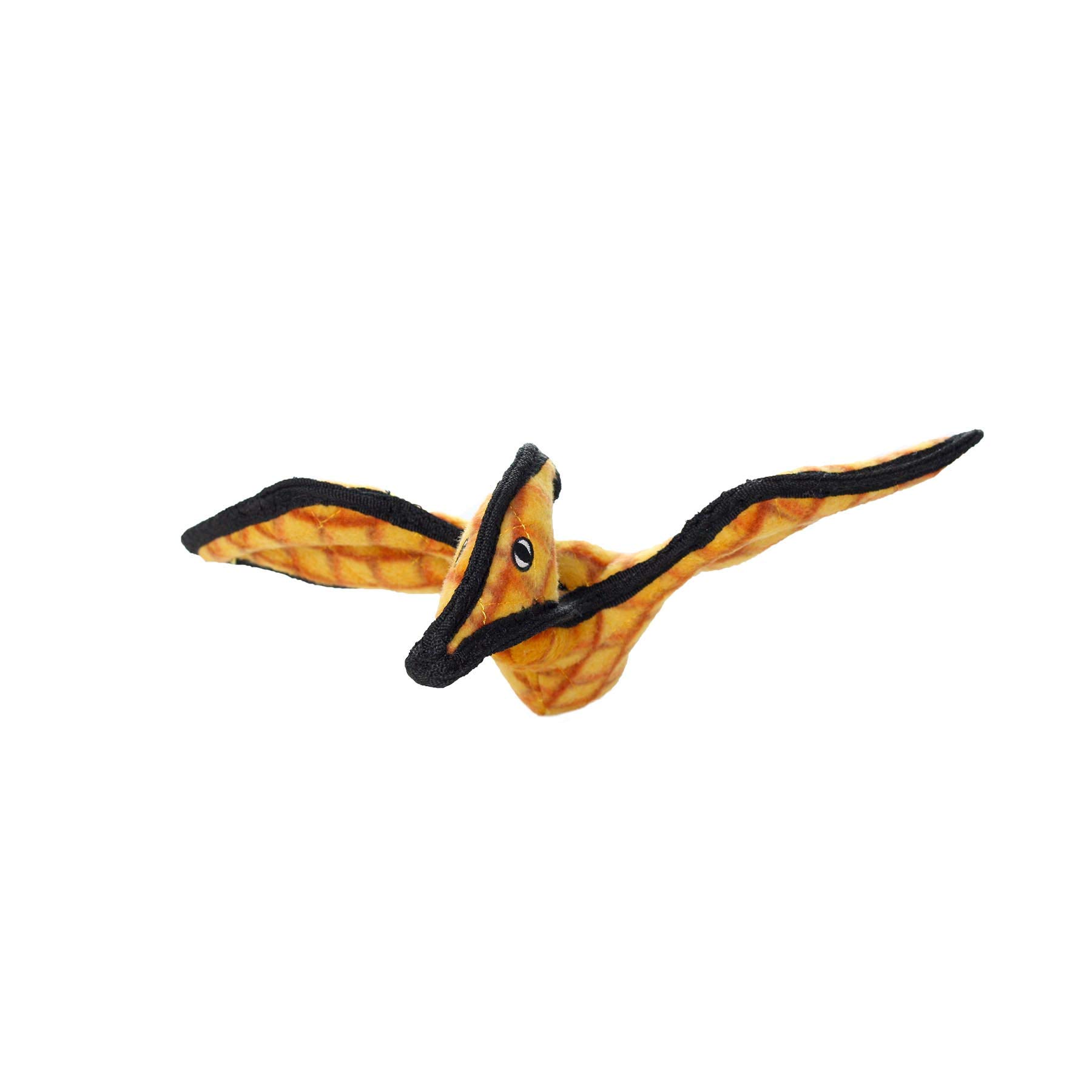 TUFFY Dinosaur Pterodactyl Dog Toy - Ultra Durable Chew Proof Squeaky Plush for Aggressive Chewers - 2 Pack Interactive Puppy Toys for Tug, Fetch & Water Play - Machine Washable Floating Dog Toys for Pool, Beach & Outdoor Fun
