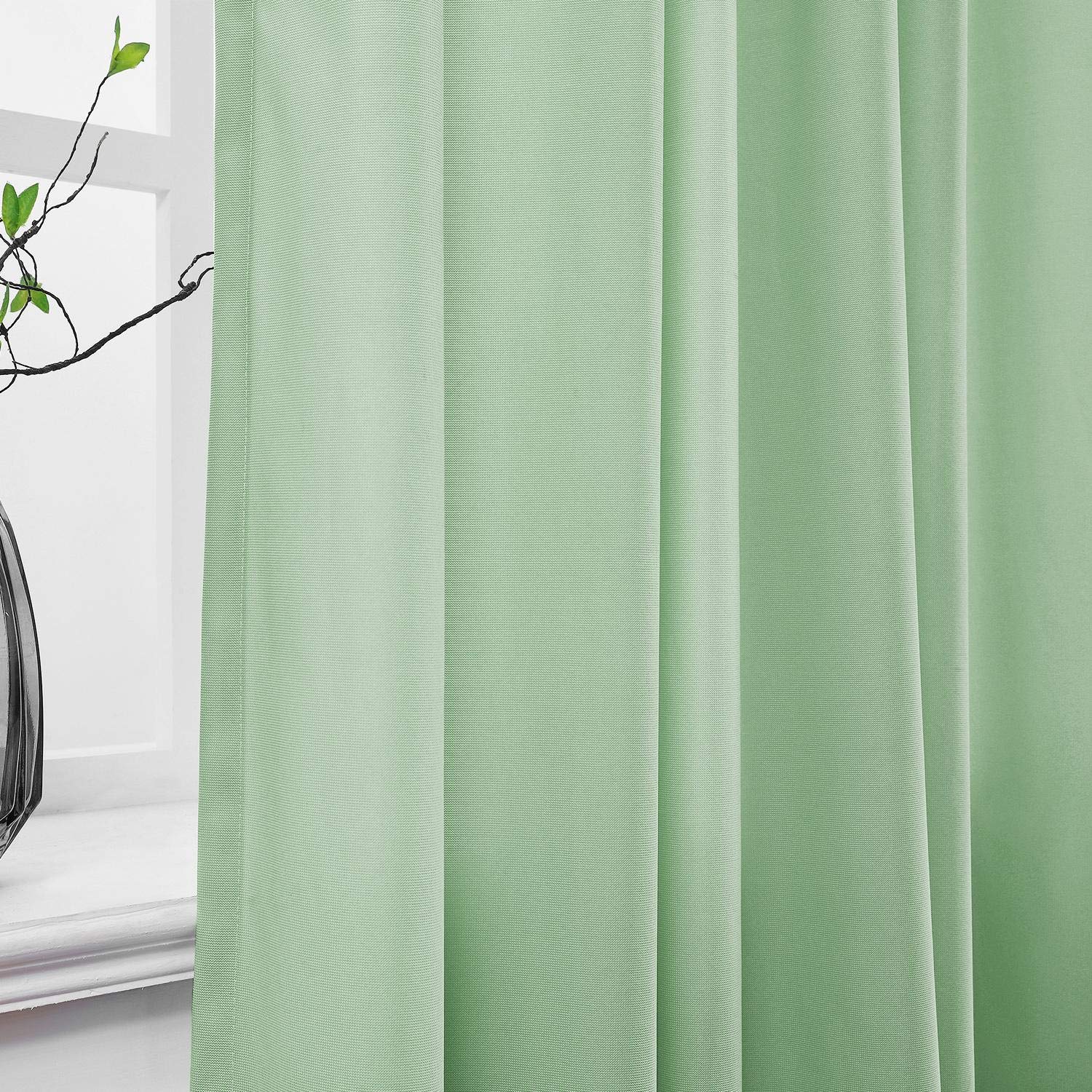 Cololeaf 10ft Wide x 8ft Tall Nickel Grommet Medical Privacy Curtain - Flexible Hospital & Clinic Room Divider for High Ceilings, Olive Color, Customizable - Perfect for Labs, Exam Rooms & Patient Areas