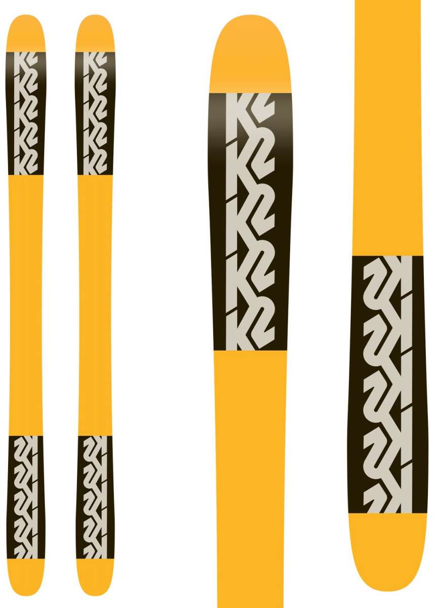 K2 Poacher Ski 2024 - All-Mountain Freestyle Skis for Men & Women | Perfect for Park, Powder & Freeride | Best for Advanced Skiers & Snowboarders