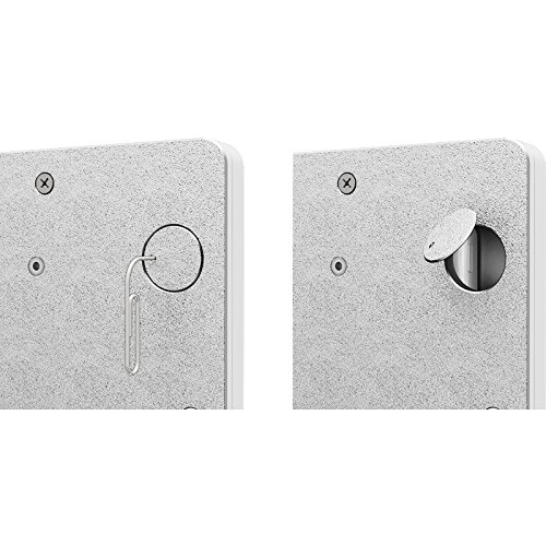VidaMount White VESA Mount Enclosure for Samsung Galaxy Tab A 8.0 (2019) - Wall Mount Bracket for Home, Office & Kitchen Tablet Installation