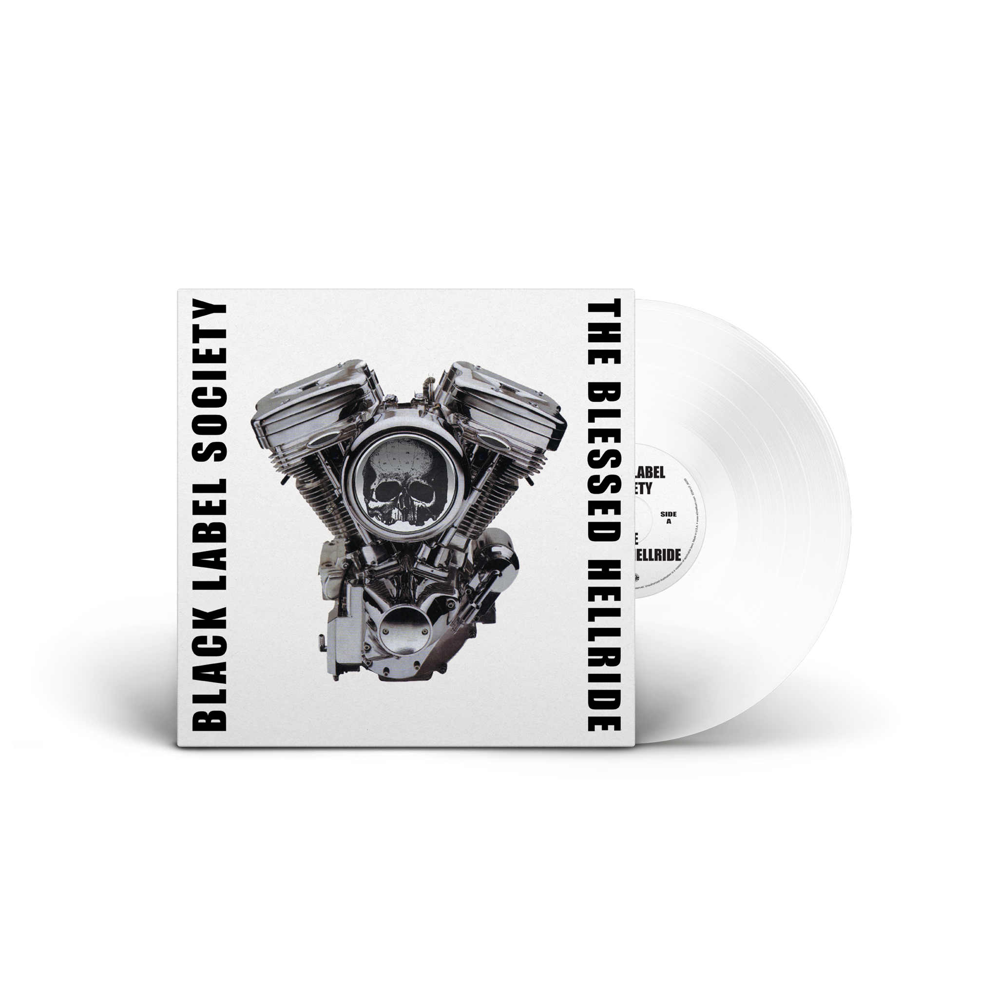 Black Label Society - Blessed Hellride Opaque White Vinyl Record | Limited Edition Rock Music LP | Perfect for Collectors & Music Enthusiasts | Great for Home Listening & Gifting