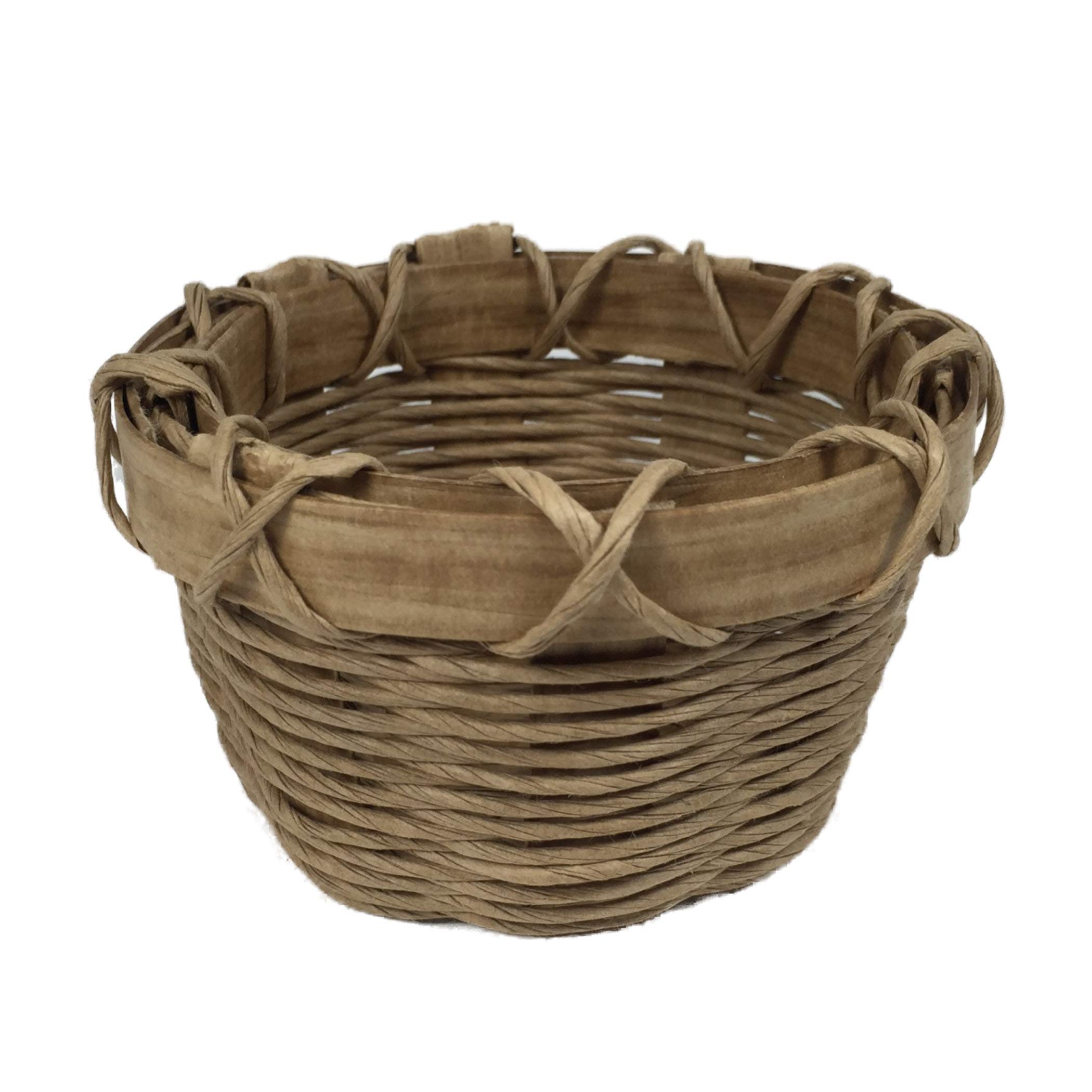Traditional Wicker Basket Weaving Kit for Beginners - Complete DIY Basket Making Set with Supplies, Tools & Step-by-Step Instruction Booklet | Perfect for Home Decor, Handmade Gifts & Craft Projects