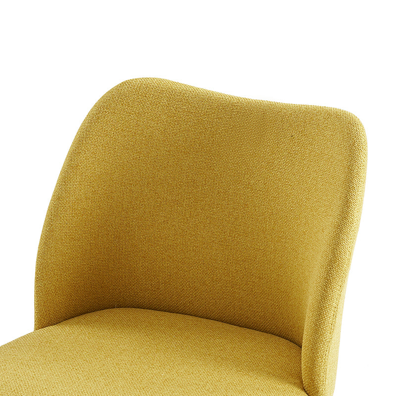 Mid Century Modern Upholstered Dining Chairs - Diana Collection | Stylish Upholstered Side Chairs for Kitchen, Dining Room & Office | Comfortable & Elegant Seating Solution