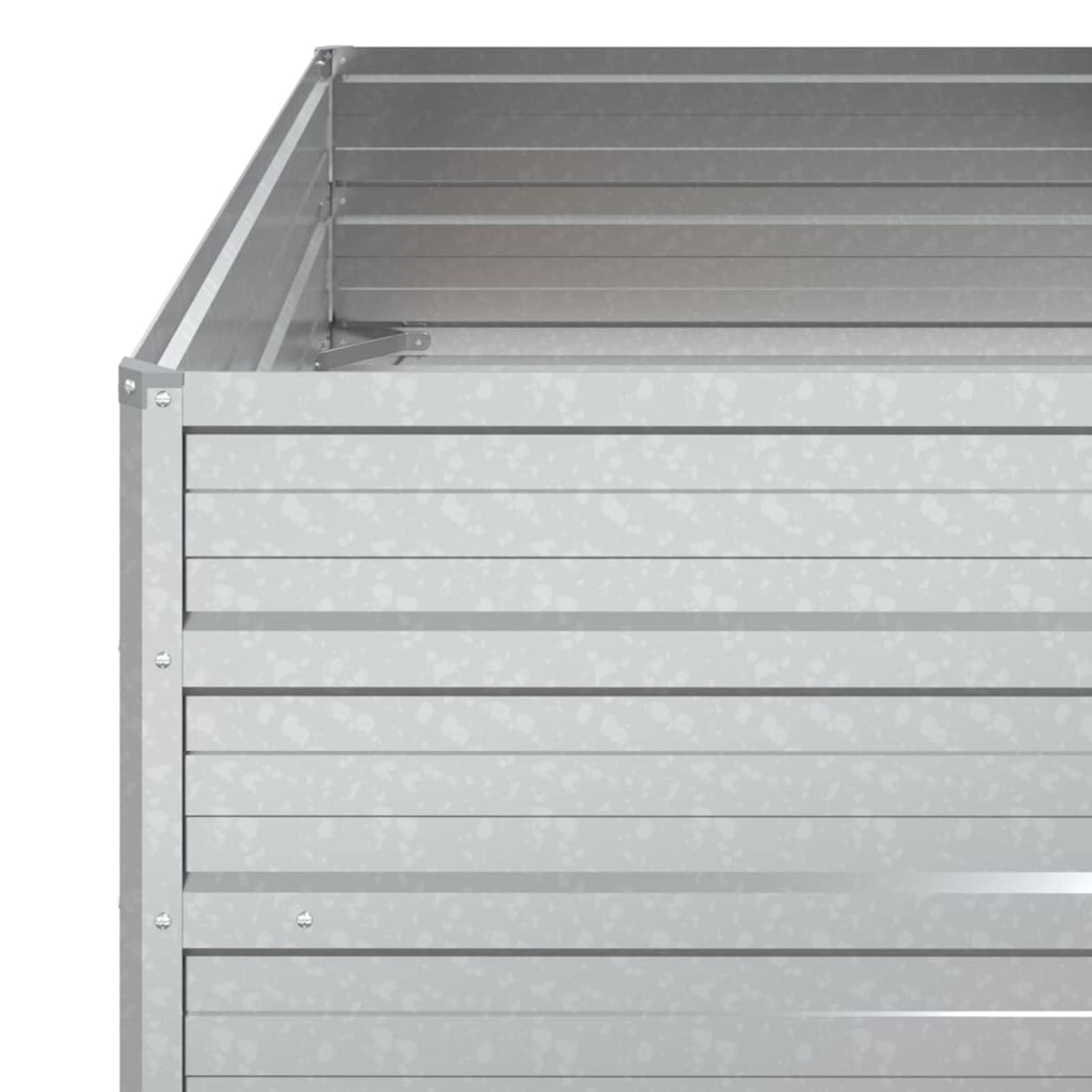 Galvanized Steel Raised Garden Bed Planter 39.4