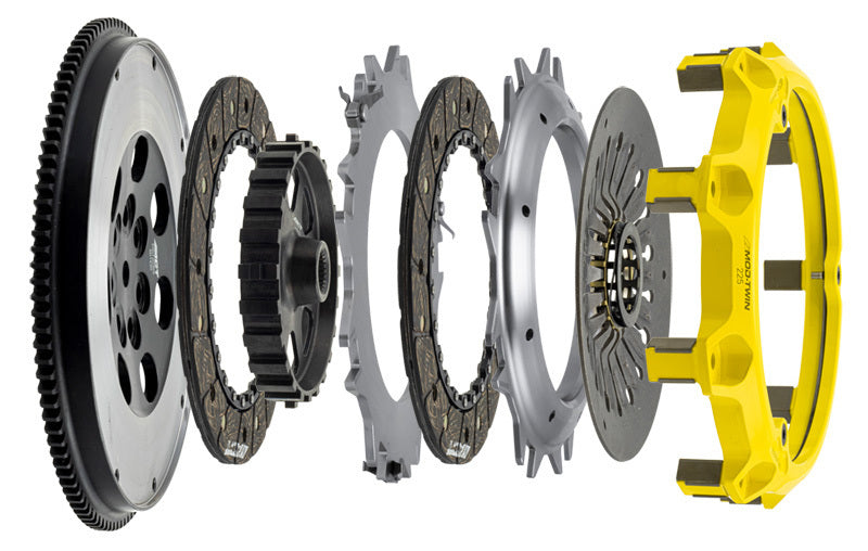 ACT EVO 8/9 5-Speed Twin XT Street Kit - Unsprung Mono Drive Hub with 875ft/lbs Torque Capacity - High-Performance Transmission Upgrade for Drifting & Track Racing