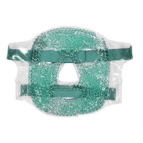 Reusable Warming & Cooling Eye Massage Beads for Puffy Eyes & Facial Relief - Organic Gel Skincare for Acne & Skin Care | Perfect for Relaxation, Spa Days & At-Home Self-Care