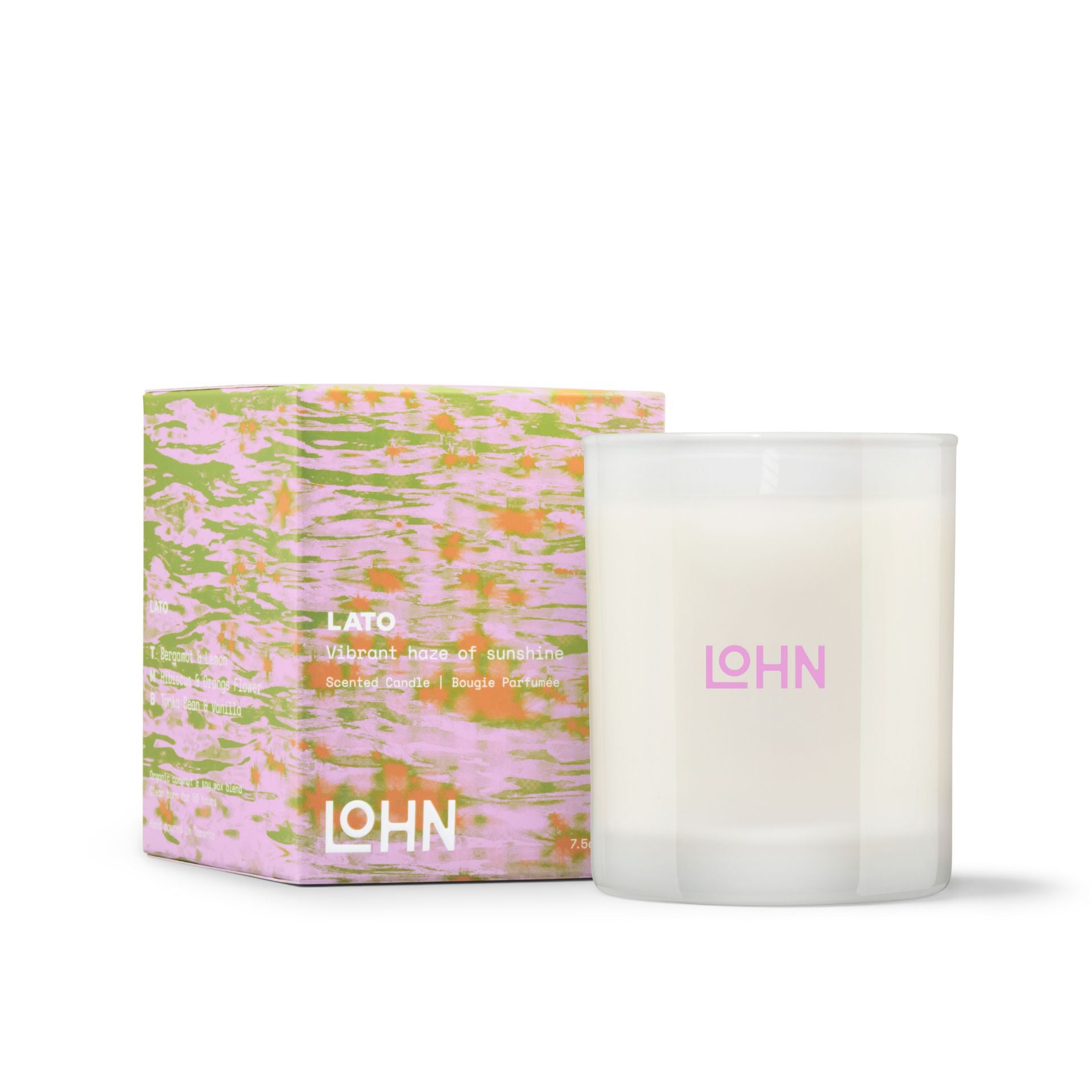 Lato Scented Soy Wax Candle - Natural Aromatherapy for Relaxation, Home Decor & Gifts | Perfect for Bedroom, Bathroom & Living Room