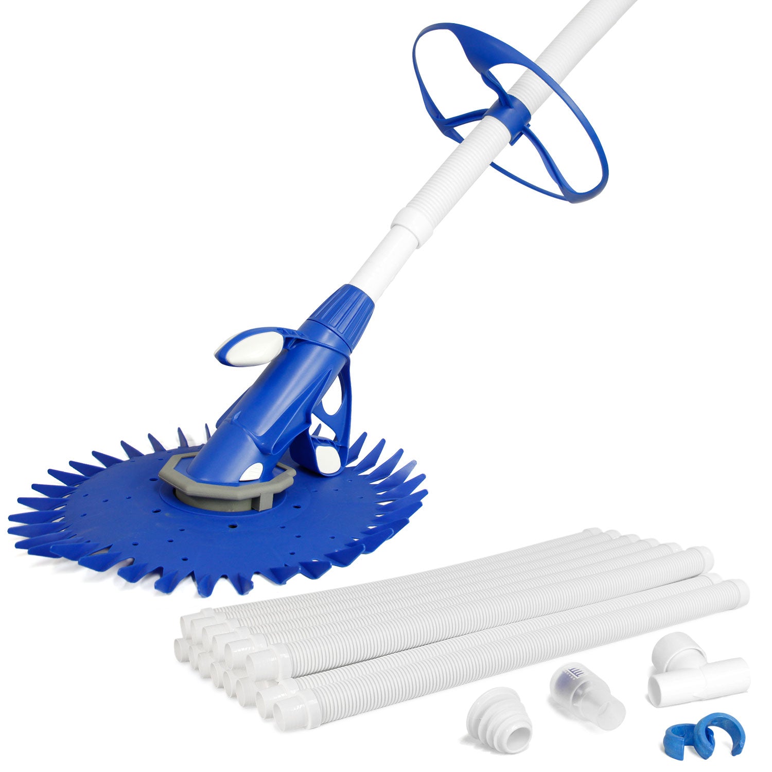 U.S. Pool Supply® Professional Automatic Pool Vacuum Cleaner - Powerful Suction for Swimming Pools, Cleans Floors, Walls & Steps | Ideal for In-Ground & Above Ground Pools, Spas & Backyard Maintenance