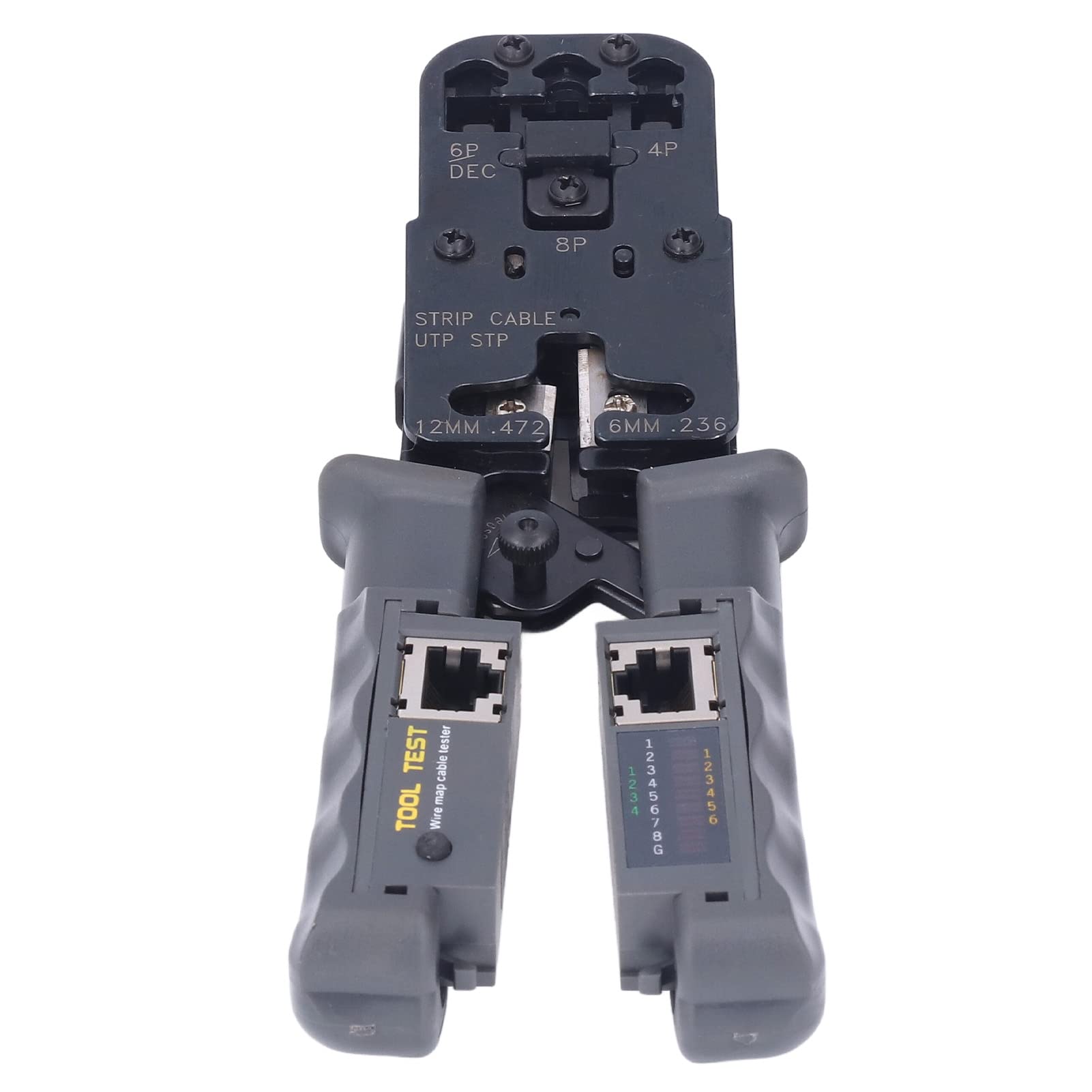 Professional Ratcheting Wire Crimper Tool - Electrical Connectors & Cable Cutter for Automotive, DIY & Home Wiring Projects | Heavy Duty Wire Stripper for Crimping, Cutting & Connecting Wires
