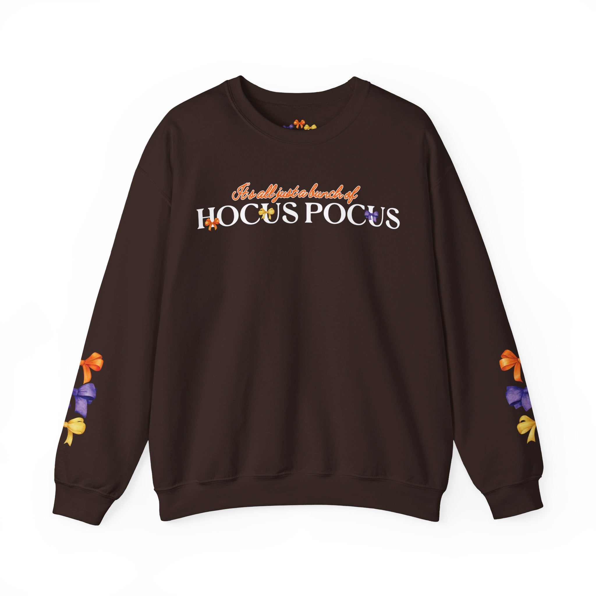 Hocus Pocus Halloween Sweatshirt | Women's & Men's Crewneck Pullover | Cozy Fall & Winter Fashion | Perfect for Halloween Parties & Casual Wear