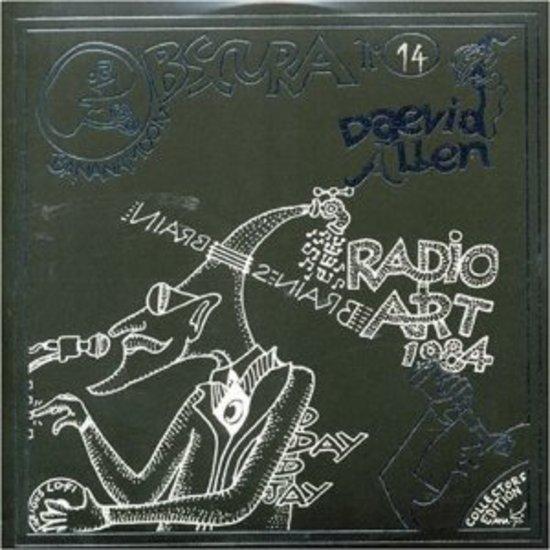 Allen Daevid Gong Radio Art 1984 #14 - Vintage Music Collectible for Fans & Audiophiles - Perfect for Home Decor, Music Studios & Retro Gifts