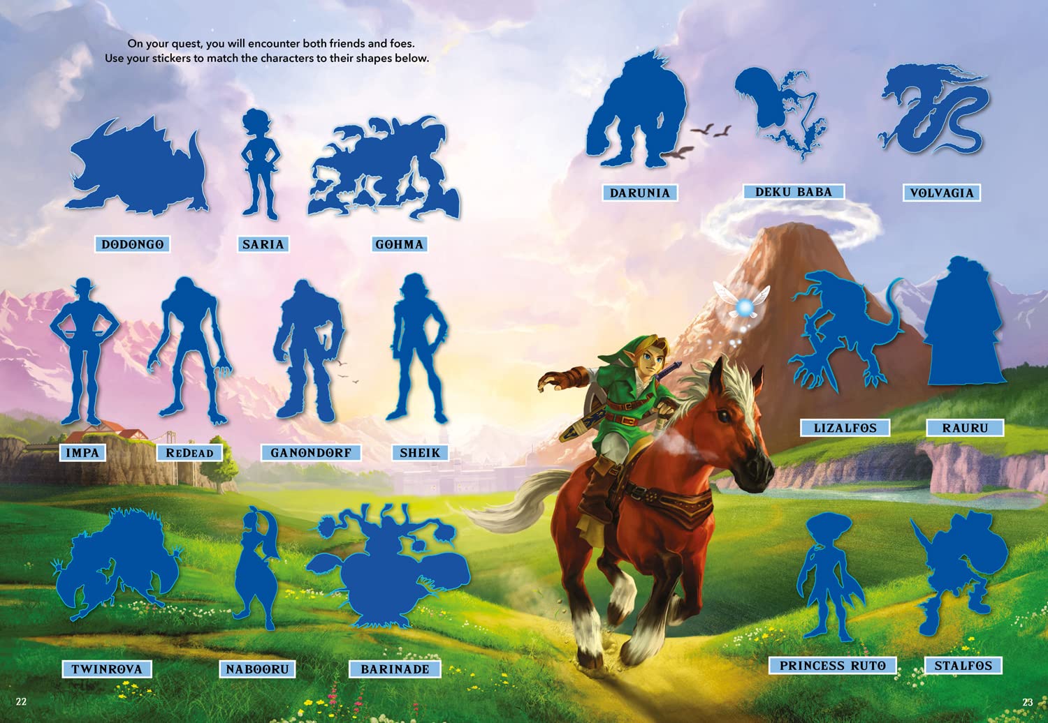 The Legend of Zelda Official Sticker Activity Book - Perfect Gift for Kids & Video Game Fans | Great for Parties, School Rewards & Nintendo Collectors