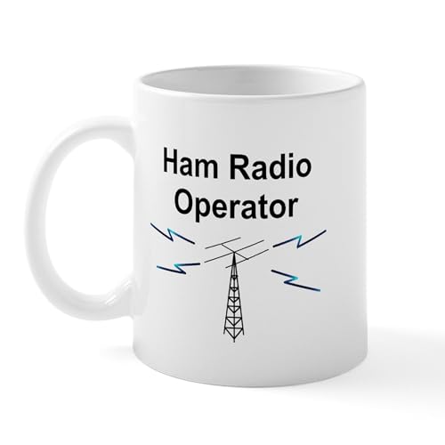 White - Ham Radio Operator Mug