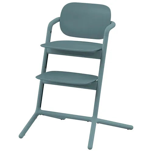 Lemo 2 High Chair for Babies & Toddlers - Adjustable, Foldable Stone Blue Baby Feeding Seat with Safety Harness - Perfect for Dining, Weaning & Home Use