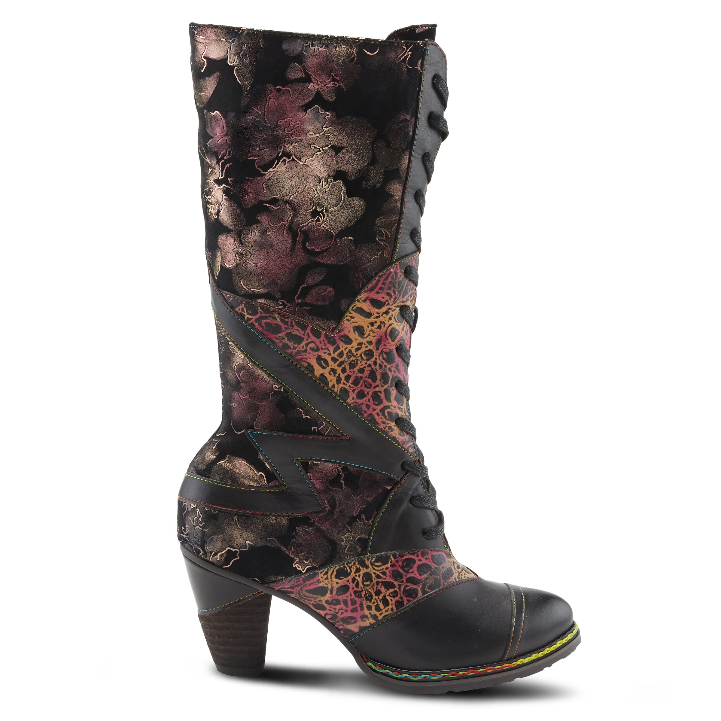 Spring Step L'Artiste Women's Malagie-Croco Comfortable Slip-Resistant Work Shoes - Perfect for Nurses, Waitresses & Healthcare Professionals