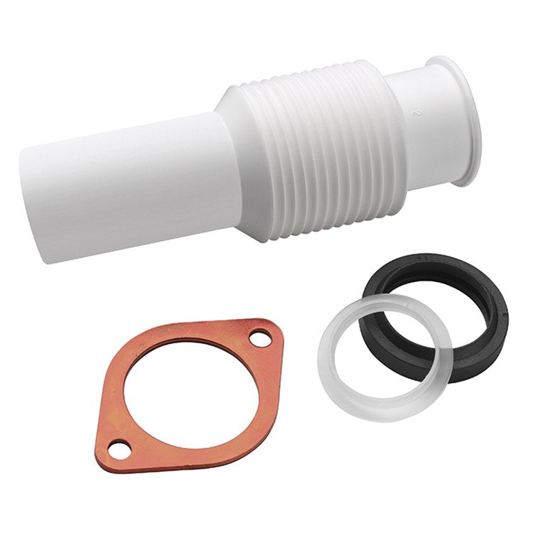 1 1/2 Inch Flexible Discharge Tube for Garbage Disposals - Durable Kitchen Sink Drain Pipe for Easy Waste Disposal Installation