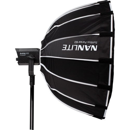 Nanlite Forza 60 LED Softbox Lighting Kit - Professional Studio Light for Photography & Videography - Perfect for YouTube, TikTok, and Portrait Shooting