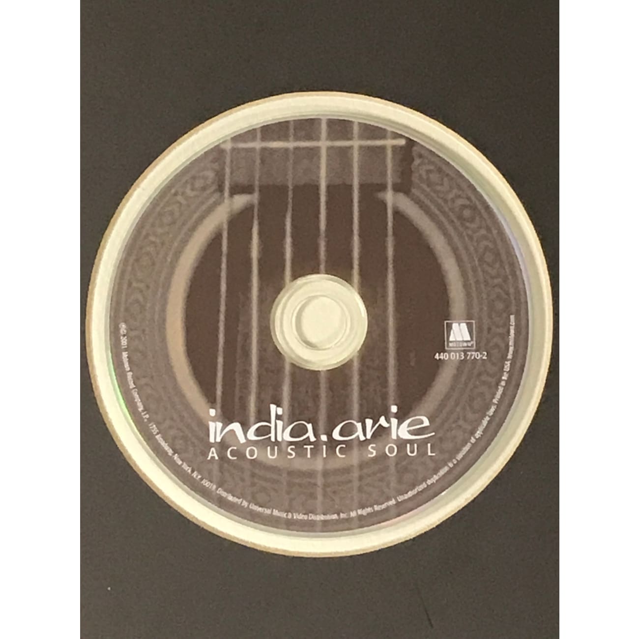 India Arie Acoustic Soul RIAA Platinum Album Award - Certified Music Collectible for Fans & Display - Perfect for Home Decor, Music Room, or Gift for Soul Music Lovers
