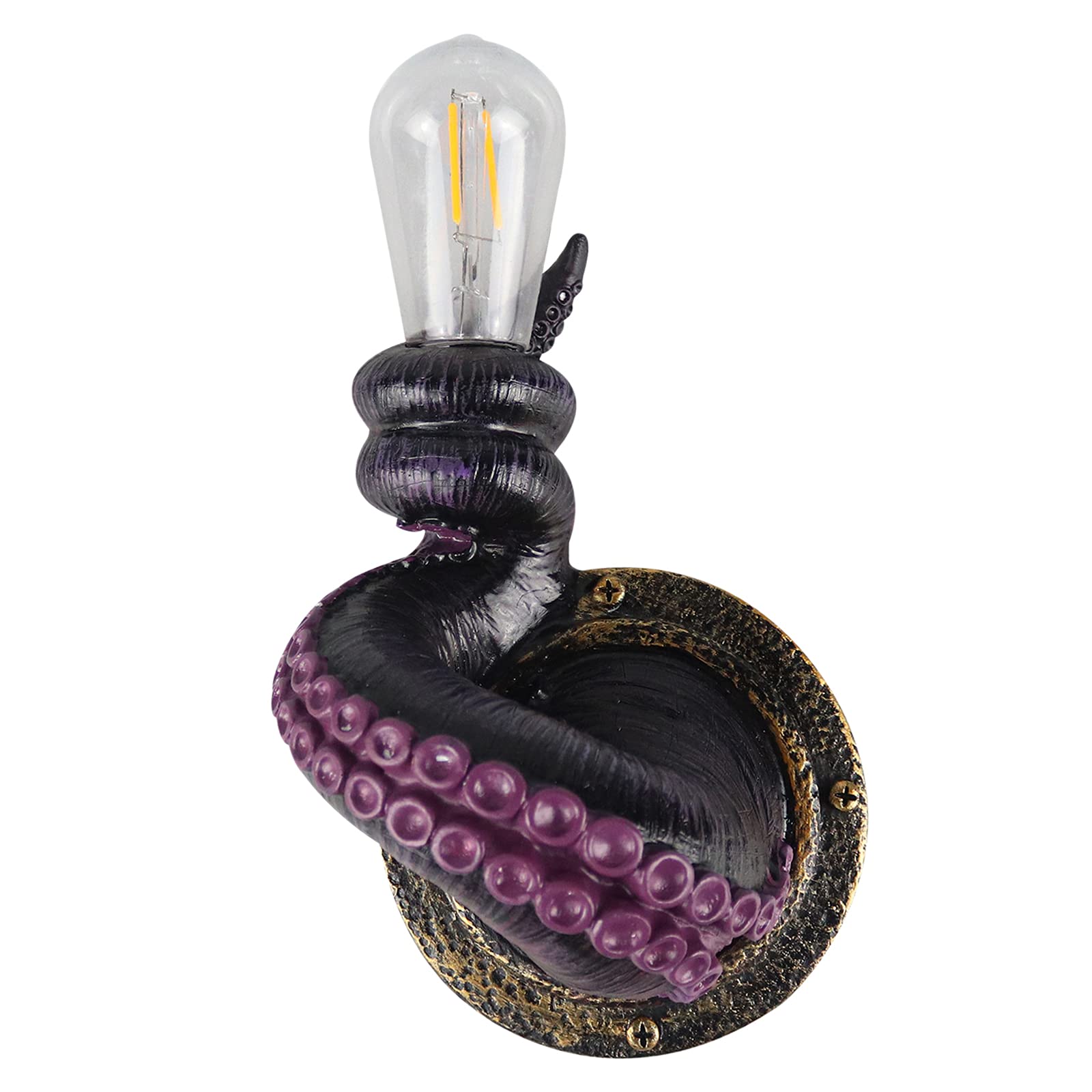 Monster Tentacle Wall Lamp - Octopus Tentacle Wall Sconce with Bulb Included, Creative Reading Light for Bedroom, Living Room & Game Room Decor