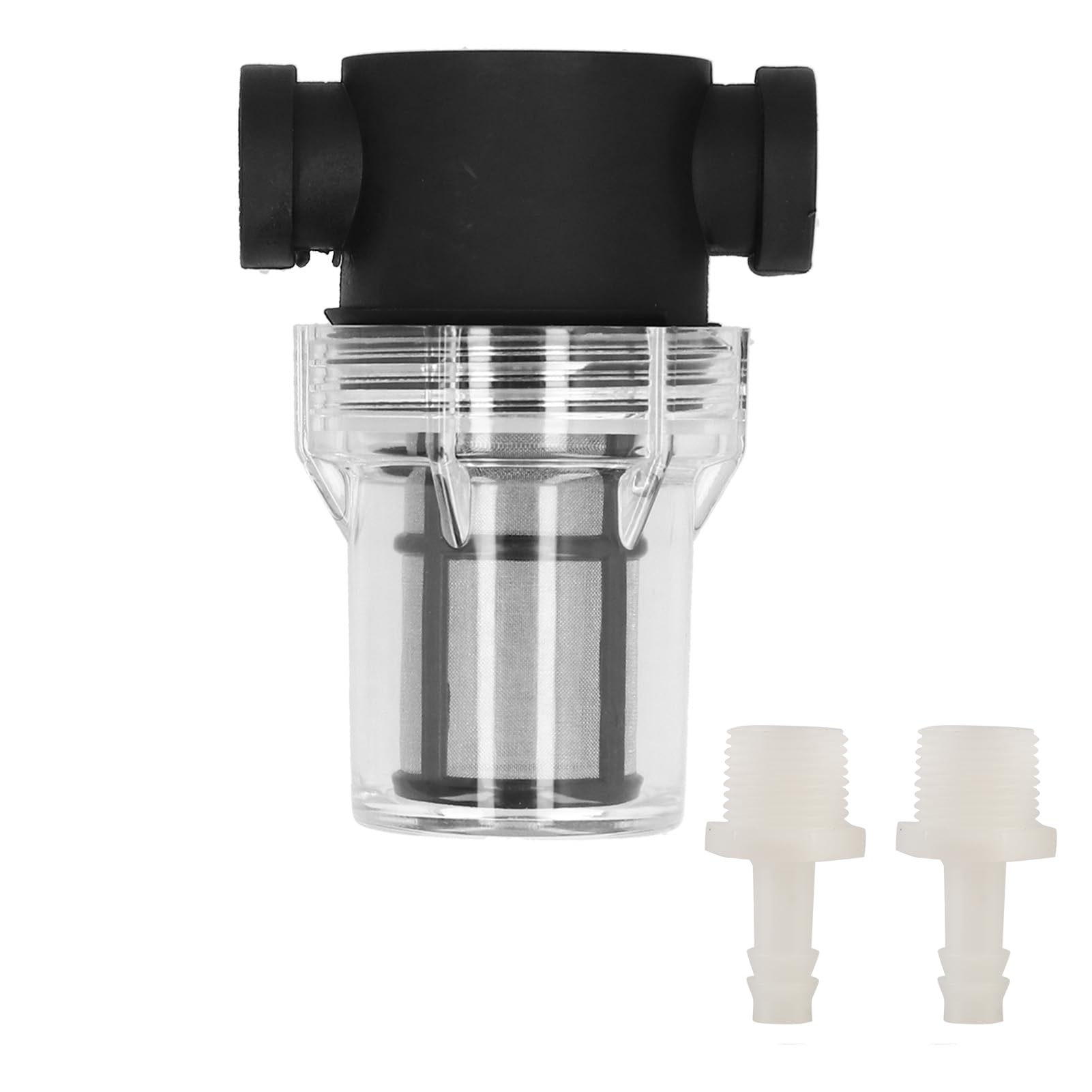 150-100 Mesh Beer Inline Filter - Plastic Water & Beer Filtration System for Home Brewing, Dry Hopped & Large Batch Beers | Perfect for Craft Brewing, Kegging & Home Beer Making