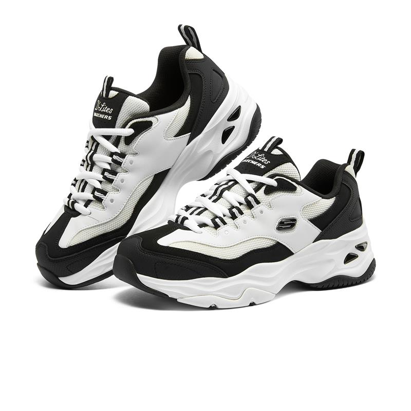 D'LITES 4.0 Women's Comfortable Walking Shoes - Black & White (BKW) | Lightweight Sneakers for Walking, Running & Everyday Wear