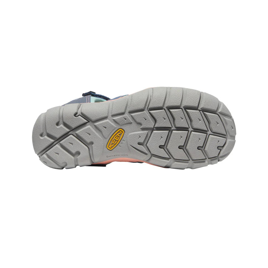Youth Seacamp II CNX Flint Stone/Ocean Wave - Durable Kids Water Shoes for Beach, Pool & Outdoor Activities