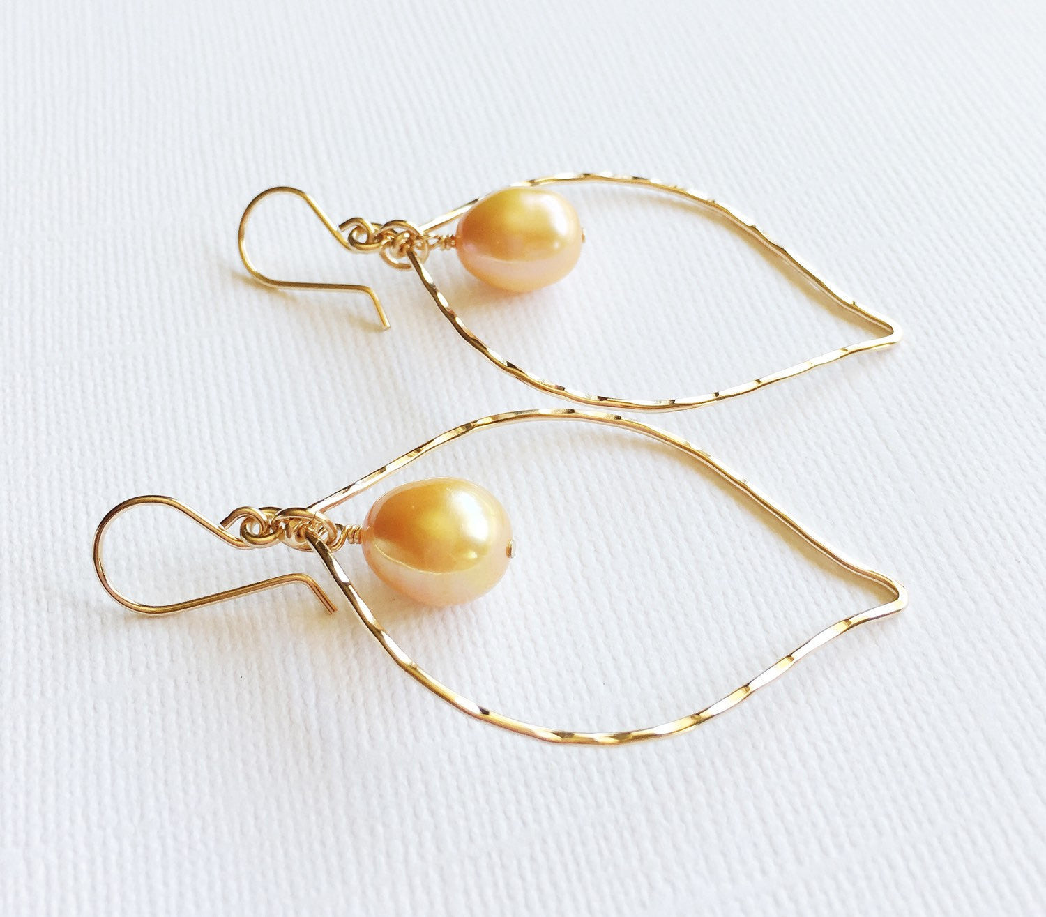 Doree Gold Pearl Earrings (E135) - Elegant Jewelry for Women, Perfect for Weddings, Parties & Special Occasions