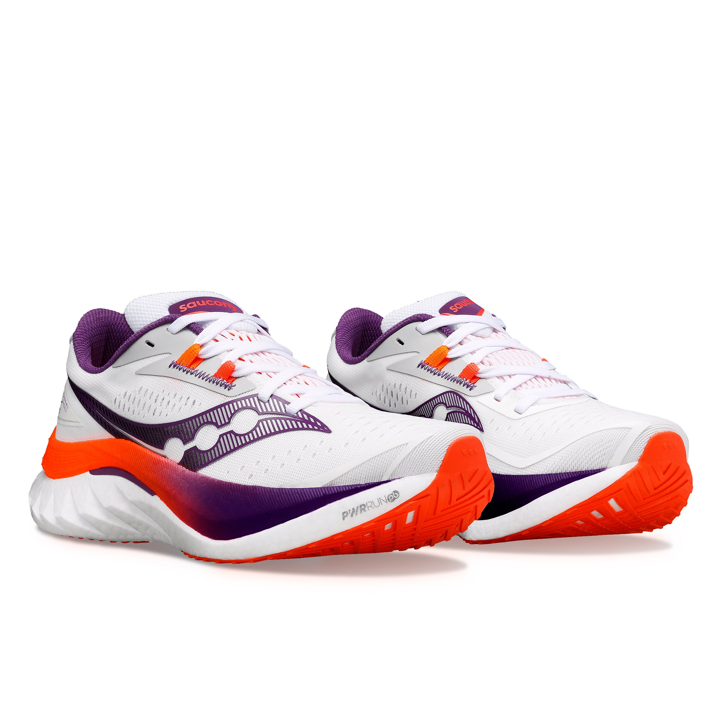 Women's Running Shoes Endorphin Speed 4 - Lightweight Cushioned Sneakers for Marathon Training (White/Violet) | Perfect for Road Running, Gym Workouts & Daily Jogging
