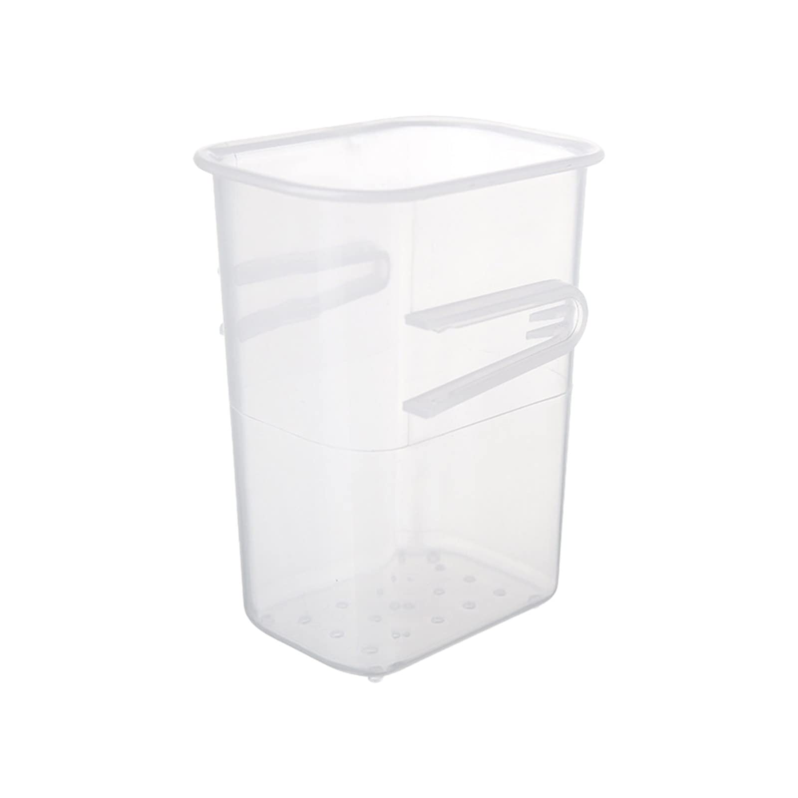 1 Cup Containers with Lids - Multifunctional Refrigerator Organizer for Side Door Storage, Food Sorting Box - Perfect for Meal Prep, Leftovers & Snack Organization