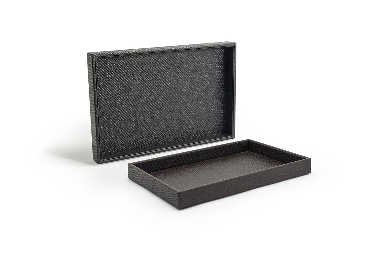 FOH Java Tray 15 x 10 Inches - 4 Pack - Durable Plastic Serving Tray for Coffee, Tea, and Desserts - Perfect for Cafes, Restaurants, and Home Entertaining