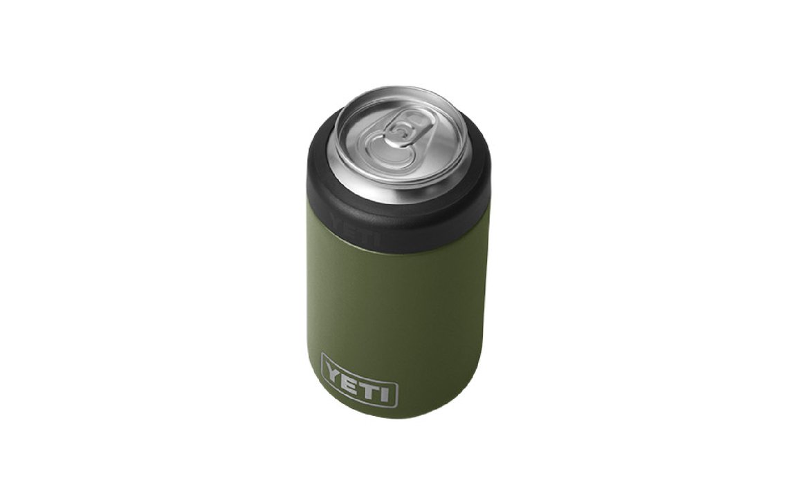 Yeti Rambler Colster 2.0 Insulated Can Cooler - Highlands Olive Green | Keeps Drinks Cold for Hours | Perfect for Camping, BBQs & Outdoor Adventures