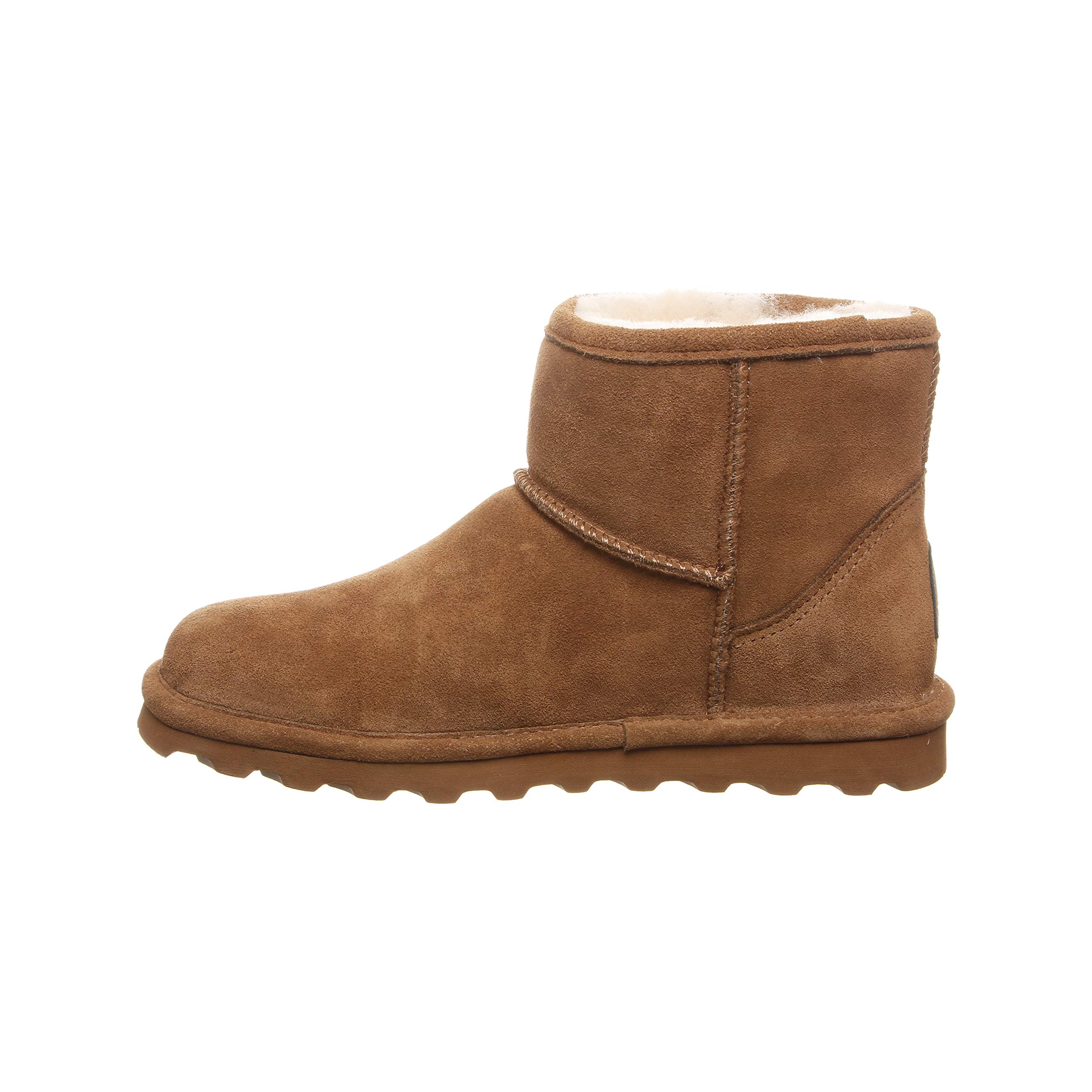 BEARPAW Women's Alyssa Ankle Boots - Slip On Winter Boots for Women in Multiple Colors | Warm & Comfortable Snow Boots | Perfect for Casual Outfits, Winter Hiking & Cold Weather Activities