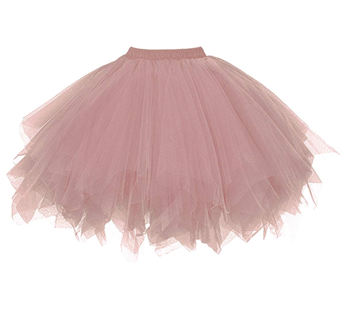 Vintage 1950s Short Tulle Petticoat - Ballet Bubble Tutu Skirt for Women | Retro Swing Dance, Cosplay & Wedding Underdress