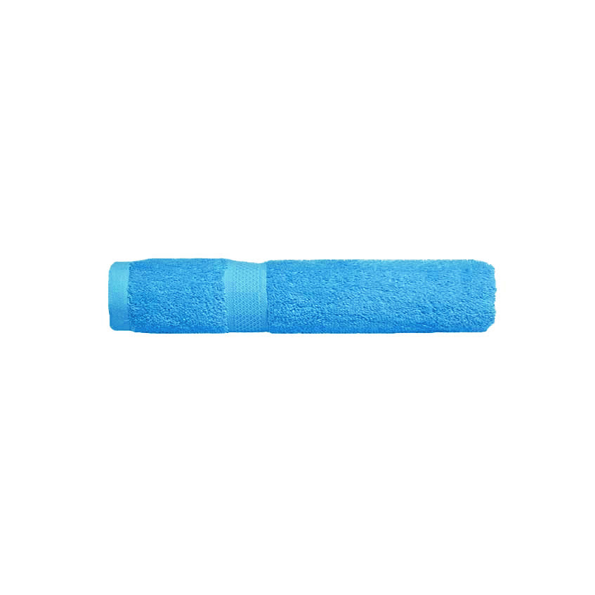 Premium 100% Combed Cotton Aqua Blue Bath Towels & Face Washers - Soft, Absorbent & Quick-Drying for Spa, Gym, Beach & Home Use