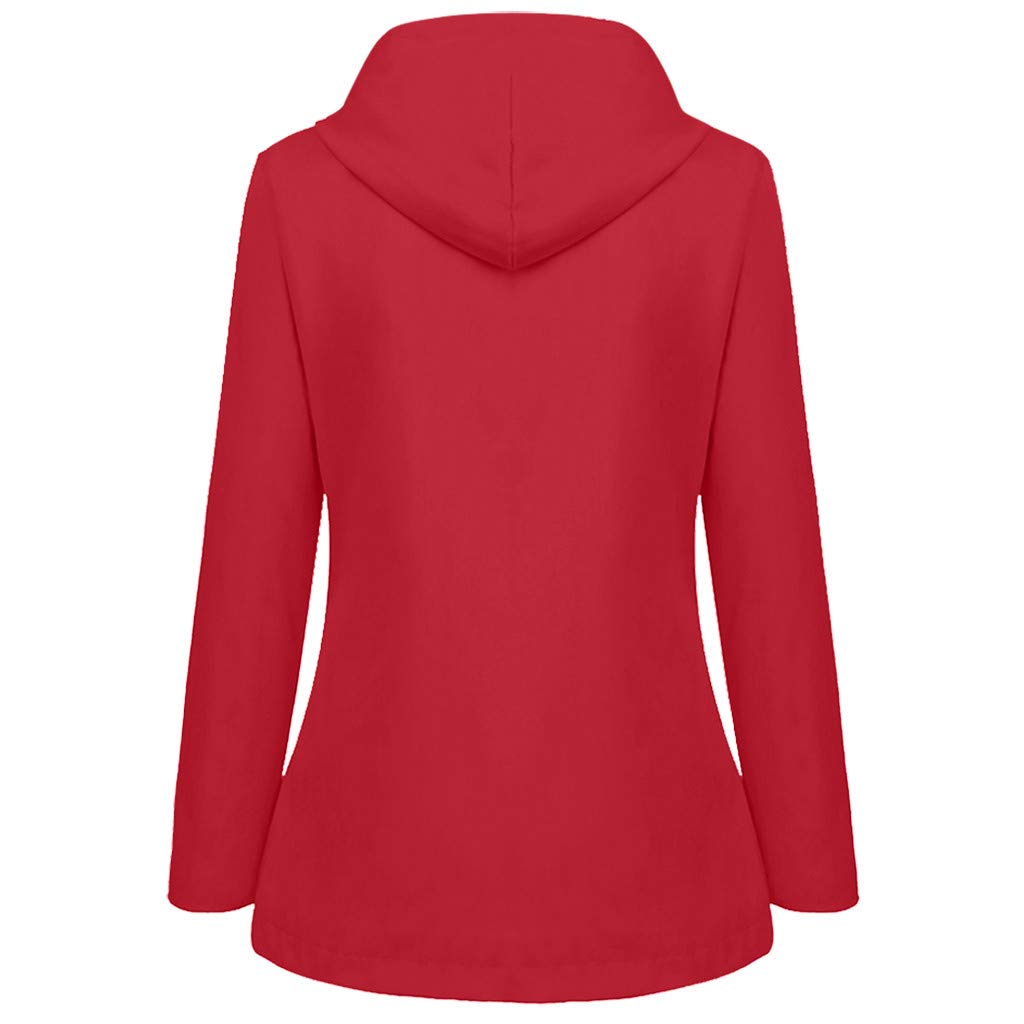 Posijego Women's Fall Winter Hooded Jacket - Trendy Basic Hoodie for Yoga, Sports & Going Out - Cozy Fleece Coat for Casual Wear & Outdoor Activities