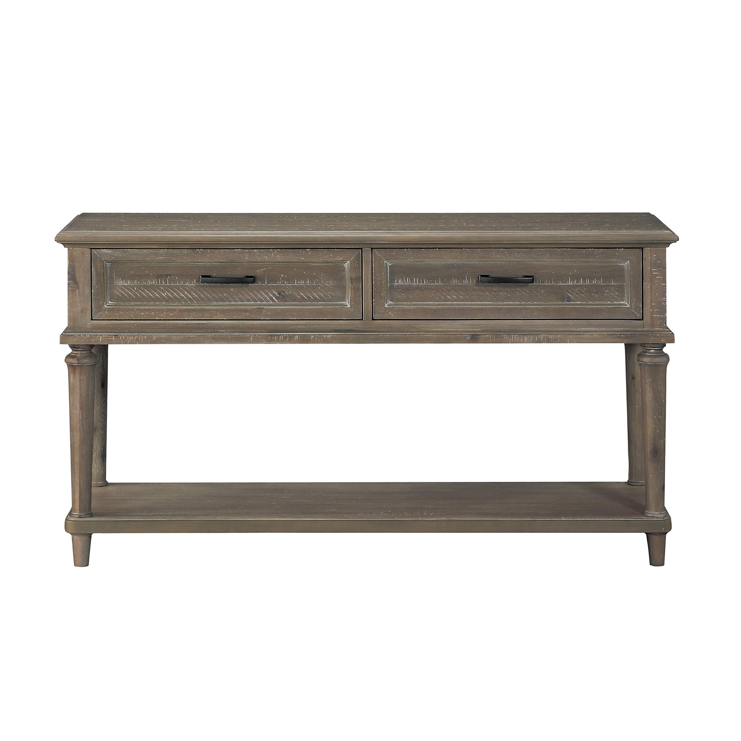 Homelegance 54 Inch Sofa Table - Light Brown Console Table with 17 Inch Depth - Perfect for Living Room, Entryway & Behind Couch Decor