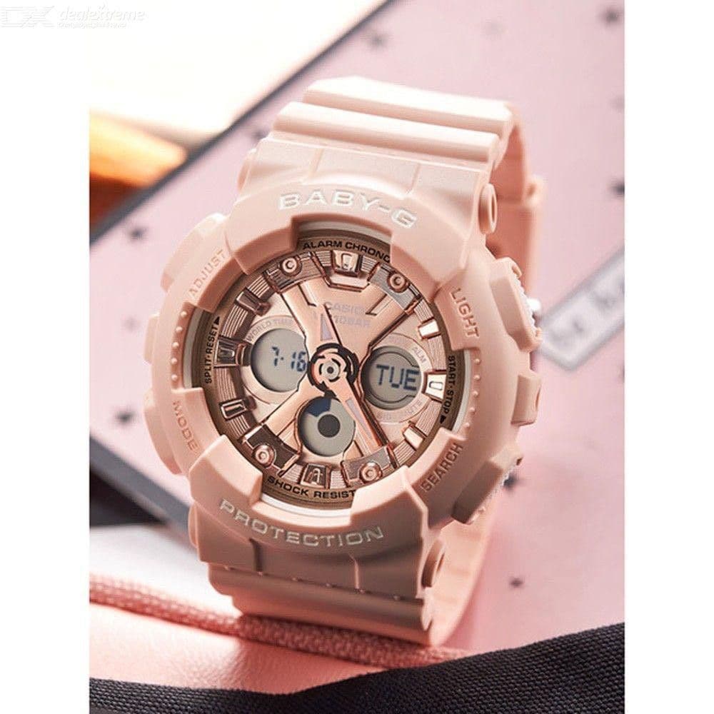 CASIO BABY-G BA-130-4ADR Women's Digital Sport Watch - Water Resistant, Shockproof, Trendy Style for Active Women - Perfect for Running, Gym, and Outdoor Adventures
