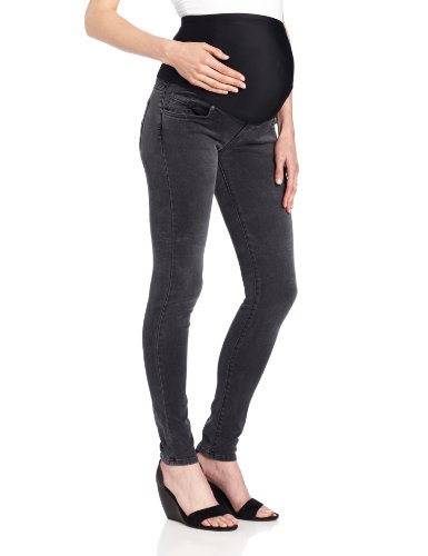 **James Jeans Women's Twiggy Maternity Stretch Denim Leggings - Slate II | Comfortable & Stylish Pregnancy Pants for Everyday Wear**
