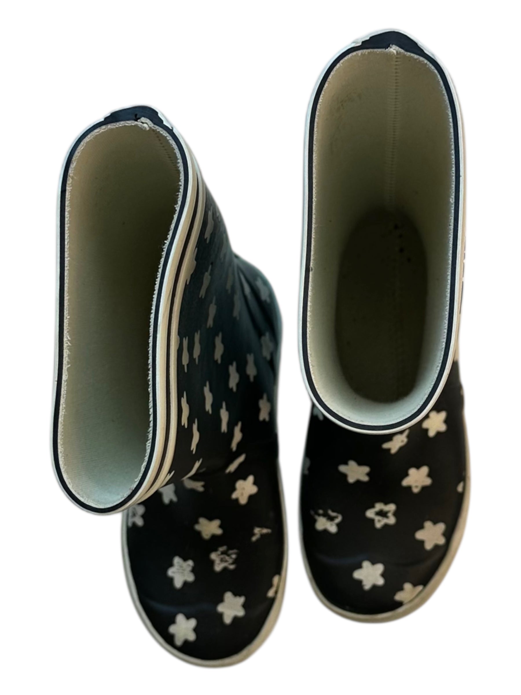 Aigle Women's Waterproof Patterned Rain Boots Size EU 29 - Stylish & Comfortable for Outdoor, Gardening, and Rainy Day Adventures