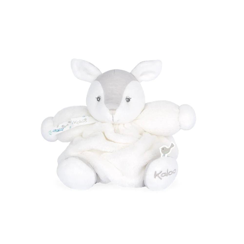 Kaloo Plume Chubby Fawn Stuffed Animal - Soft Ivory Plush Toy for Babies & Kids | Perfect Nursery Decor, Baby Shower Gift & Cuddly Companion