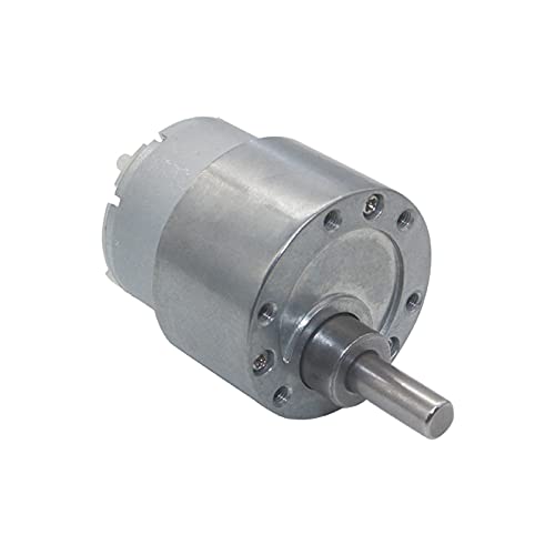 JGB37-500 37mm High Torque DC Gear Motor 12V 24V 340 RPM Metal Gear Electric Motor for Robotics, Automation, and DIY Projects - Perfect for CNC Machines, Conveyors, and Industrial Equipment