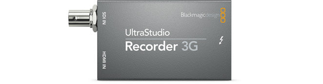 Blackmagic Design UltraStudio Recorder 3G - Professional 4K Video Capture Device for Live Streaming & Video Production | Perfect for YouTube, Twitch & Film Studios