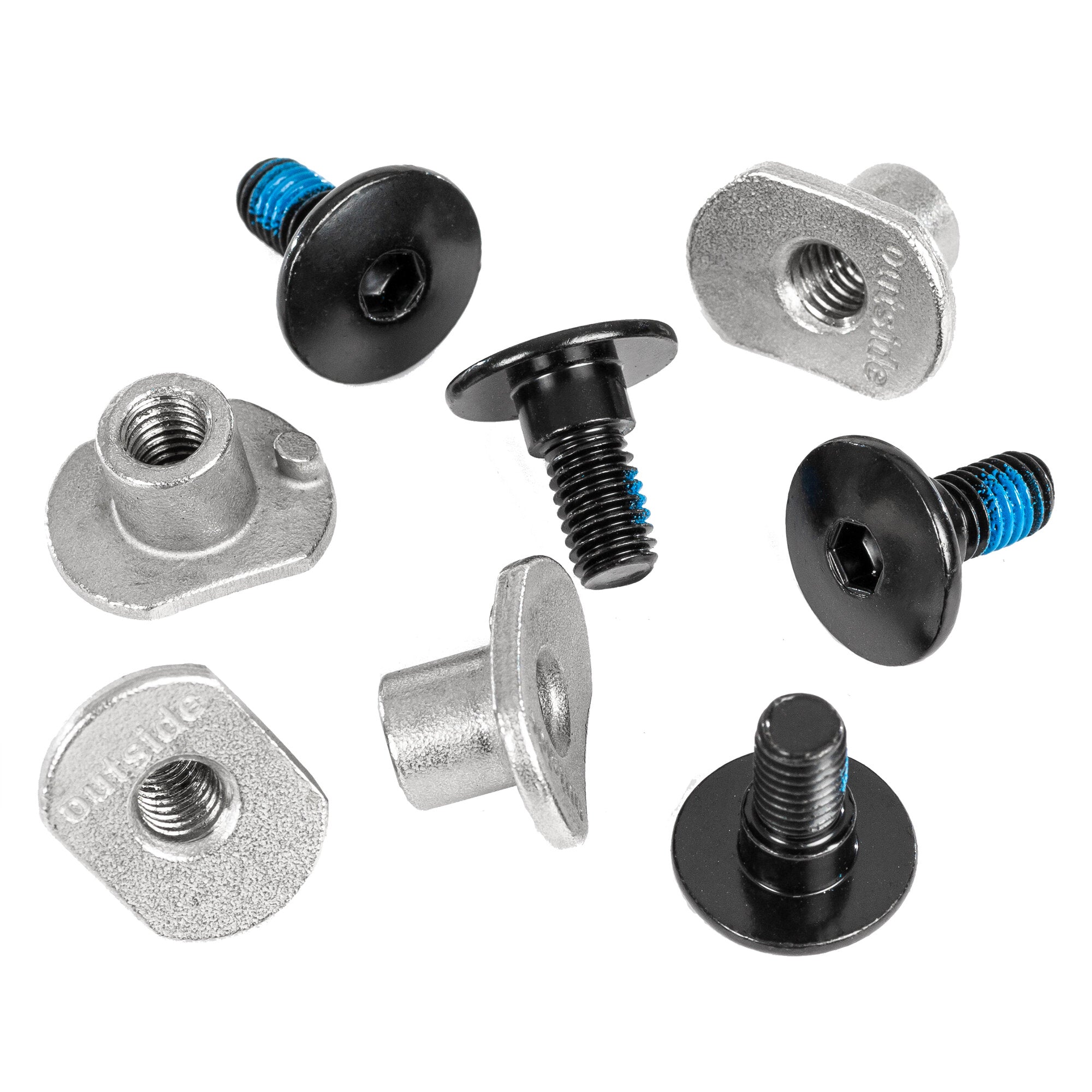 Aeon Cuff Screw Set GEN II - Black Stainless Steel Replacement Screws for Watches & Jewelry - Perfect for Watch Repair, Bracelet Adjustment & DIY Projects