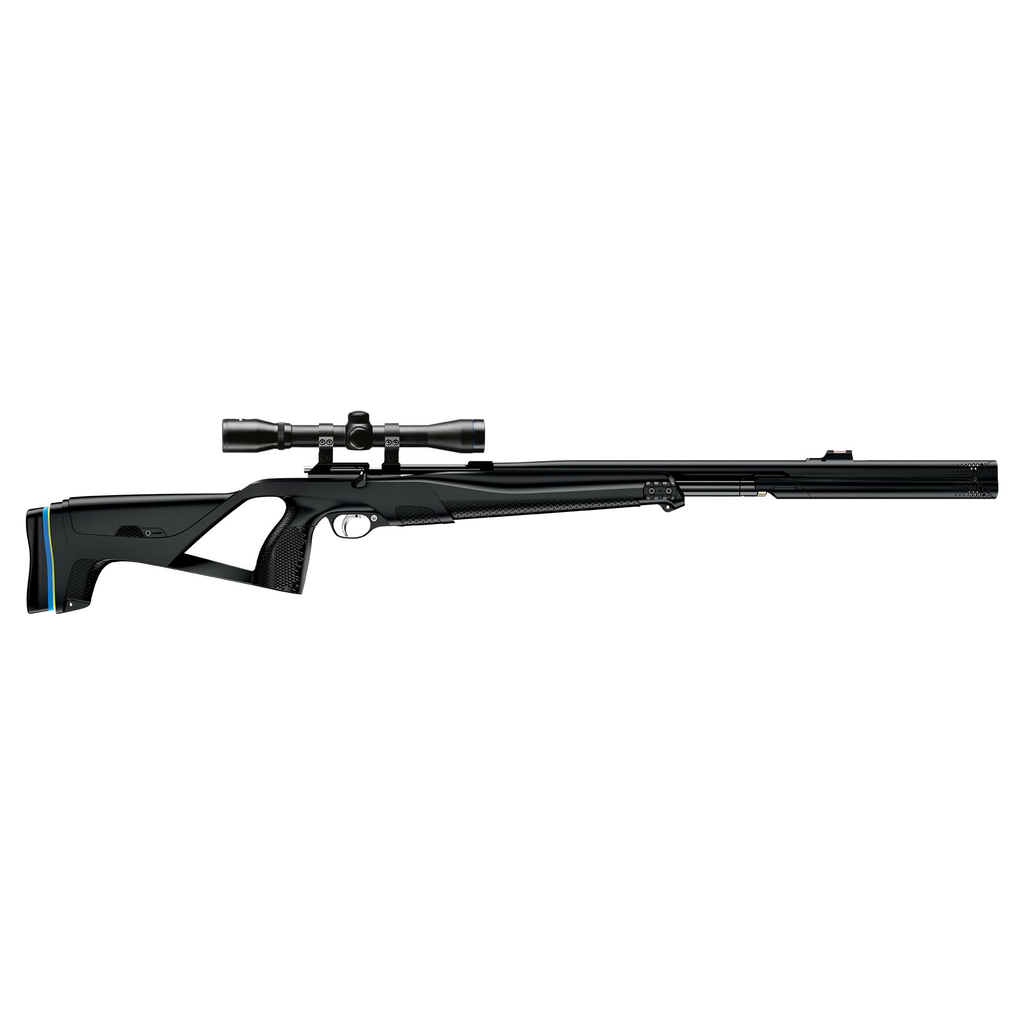 Stoeger XM1 PCP Air Rifle .177 Caliber with 4x32 Scope - Black Synthetic Stock & Fiber Optic Sights for Hunting, Target Shooting & Pest Control
