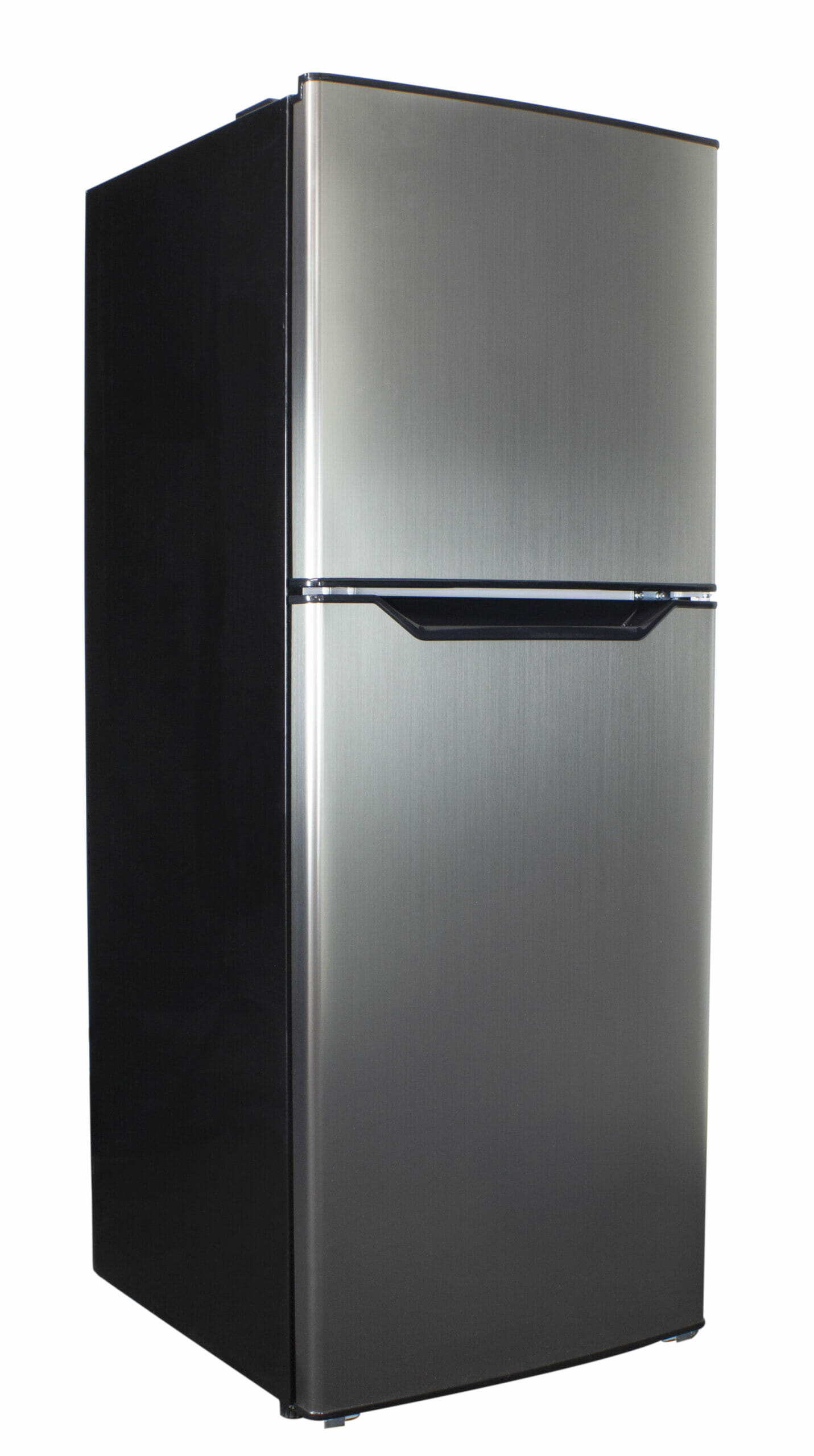 Danby DFF070B1BSLDB 7.0 cu ft Compact Refrigerator - Stainless Steel Top Freezer Apartment Fridge for Small Spaces, Dorm, Office & Kitchenette