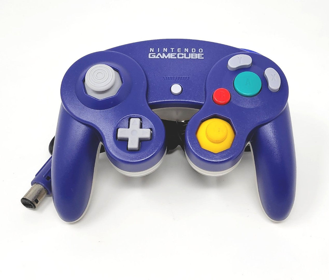 Official Nintendo GameCube Controller - Indigo & Clear for Super Smash Bros, Mario Kart & More - Compatible with Switch, Wii & PC Gaming