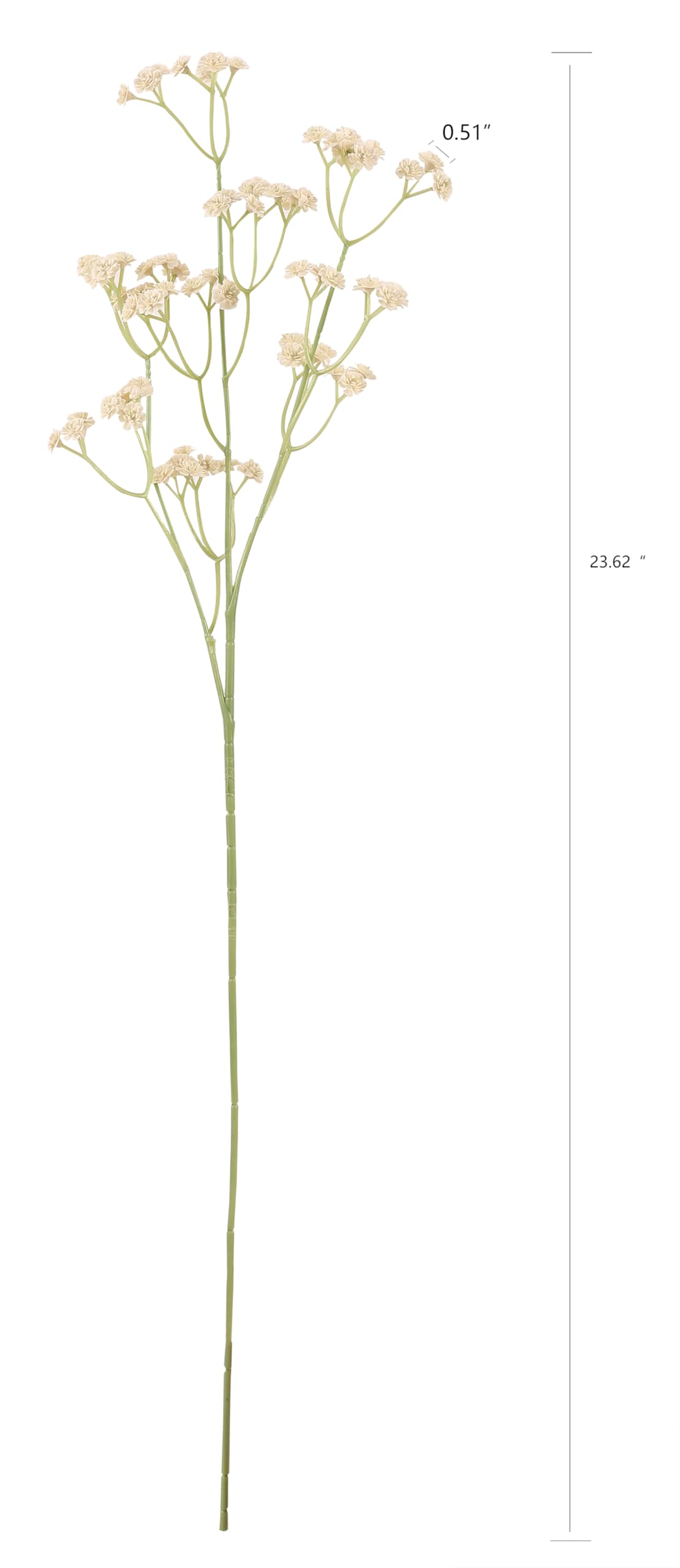 10pcs Artificial Baby's Breath Flowers 23.6