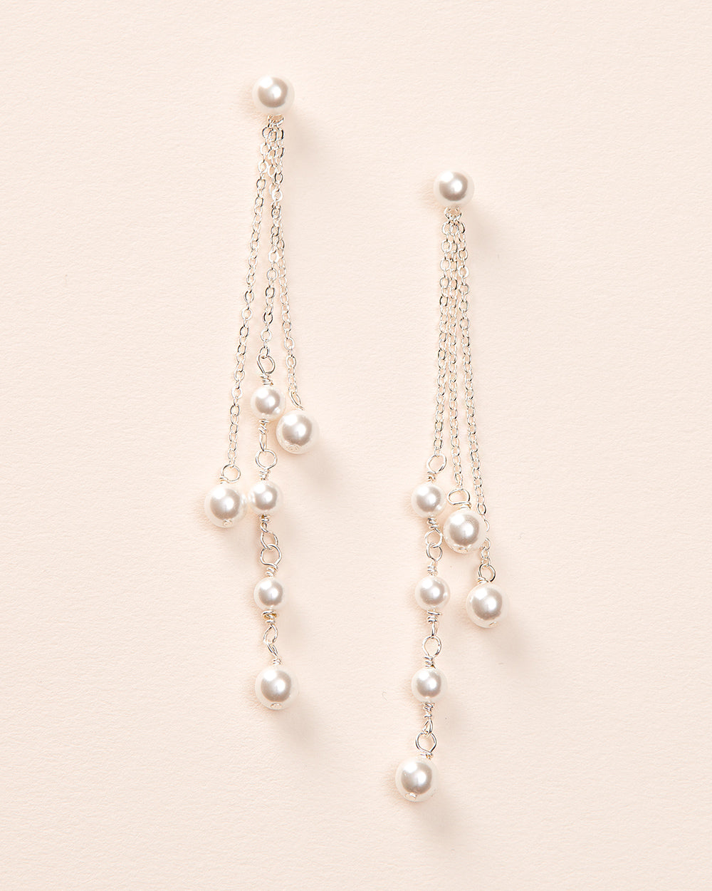 Kendall Pearl Earrings for Women - Elegant Freshwater Pearl Stud Earrings with Sterling Silver - Perfect for Weddings, Parties & Everyday Wear