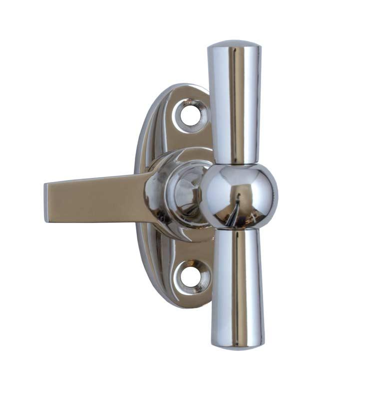 Window Handle/Door Handle - Torsgatan Nickel Finish - Durable & Stylish for Home & Office Windows & Cabinets