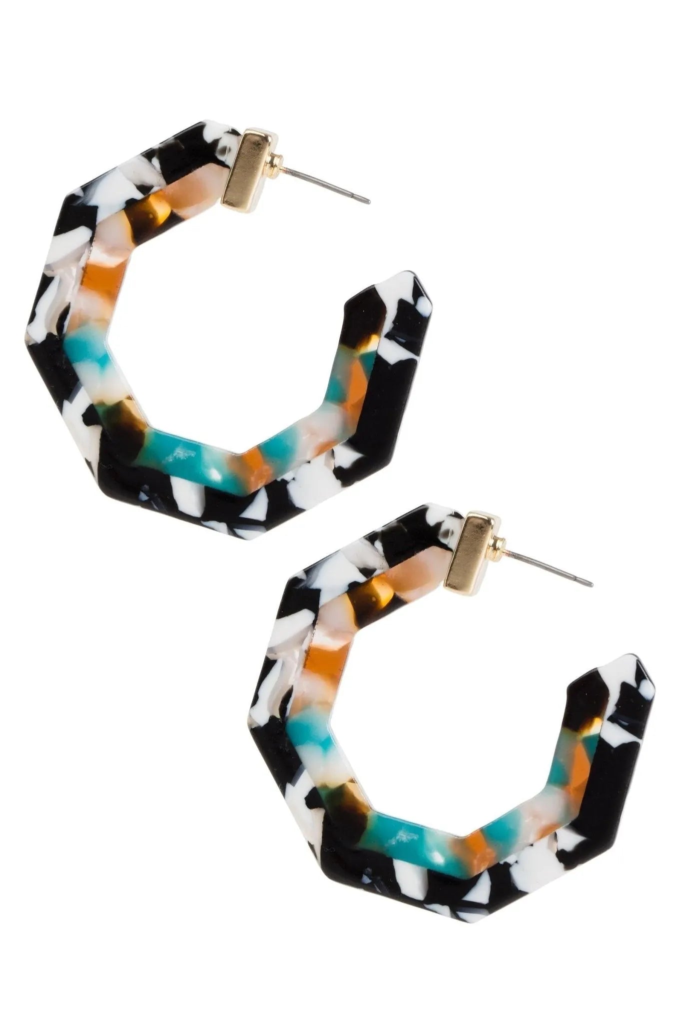 Whitney Resin Earrings for Women - Handmade Dangle Drop Earrings for Casual & Party Wear - Lightweight & Stylish Jewelry Gift